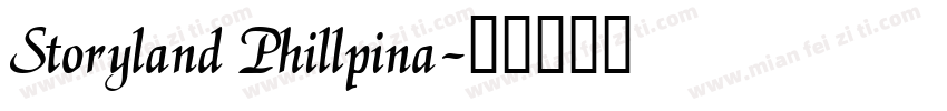 Storyland Phillpina字体转换